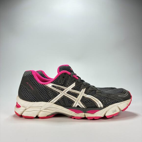 Asics Gel-Phoenix Gray Pink Athletic Running Shoes Lace Up T273N Women’s Size 7 - Picture 1 of 10
